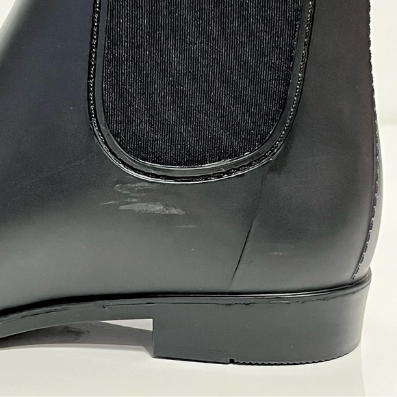 Sam Edelman Tinsley Matte Black Waterproof Ankle Rain Boots Size 9M - Picture 15 of 16